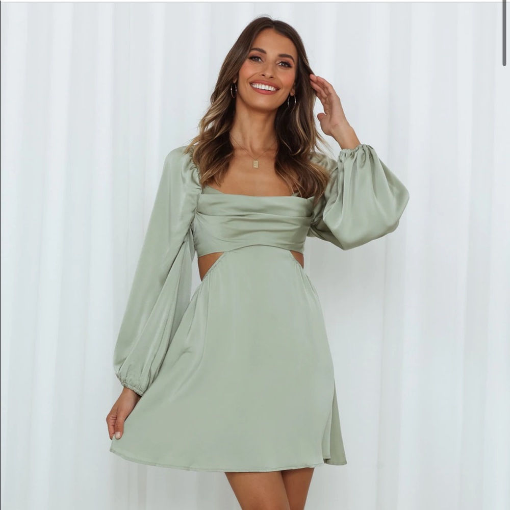 Hello Molly Done With You Dress - Green